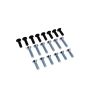 Top Street Performance 81150 TSP GM LS to Ford Fox Body Natural Motor Mount Adapter Plates