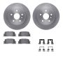 Dynamic Friction 6512-76600 Rotor Kit