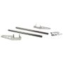 Kentrol 55-86 Jeep CJ Grill Guard - Polished Silver