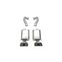 CORSA Performance 21077BLK Corsa 06-13 Chevy Corvette C6 Z06 7.0L / 09-13 ZR1 6.2L Black PVD AxleBack Exhaust w/4.5in Twin Tips