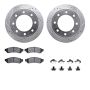 Dynamic Friction 7212-99202 Rotor Kit