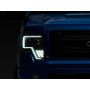 Raxiom T546755 09-14 Ford F-150 Axial G4 Light Bar Switchback Projector Headlights- Blk Housing (Clear Lens)