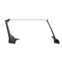 Road Armor 518LMP0B 18-20 Jeep Wrangler JL Stealth A-Pillar Light Mounts 51.5in - Tex Blk
