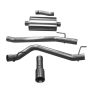 CORSA Performance 21060 Corsa 2020-2024 Jeep Gladiator JT 3.6L Single Side Exit Cat-Back Exhaust w/ Single 4in PolishedTip