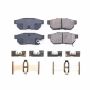 PowerStop 17-374 PowerStop - Z17 Low-Dust Ceramic Brake Pads with Hardware