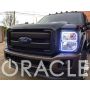 Oracle Lighting 8158-001 LED Pre-Assembled Headlights, Chrome Bezel, White