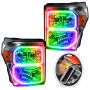 Oracle Lighting 8158-330 LED Pre-Assembled Headlights, Chrome Bezel, ColorSHIFT