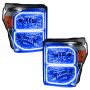 Oracle Lighting 8158-334 LED Pre-Assembled Headlights, Chrome Bezel, ColorSHIFT(tm) - No Controller