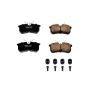 PowerStop 17-886 PowerStop - Z17 Low-Dust Ceramic Brake Pads with Hardware