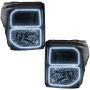 Oracle Lighting 8159-001 LED Pre-Assembled Headlights, Black, White