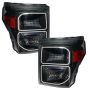 Oracle Lighting 8159-001 LED Pre-Assembled Headlights, Black, White