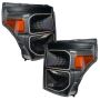 Oracle Lighting 8159-001 LED Pre-Assembled Headlights, Black, White