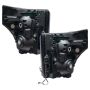 Oracle Lighting 8159-001 LED Pre-Assembled Headlights, Black, White