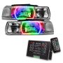 Oracle Lighting 8166-333 SMD Pre-Assembled Headlights, ColorSHIFT(tm) 2.0