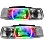 Oracle Lighting 8166-334 SMD Pre-Assembled Headlights, ColorSHIFT(tm) - No Controller