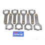 SCAT ENTERPRISES SCA2-350-6125-2000 SBC 4340 Forged H-Beam Rods 6.125