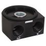 Moroso 23698 Universal Oil Filter Adapter - Sandwich - Oil Cooler - 20mm-1.5in Thread & 2-5/8in O-Ring
