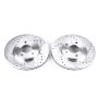 PowerStop AR8296XPR PowerStop Evolution Performance Drilled, Slotted & Plated Brake Rotor Pair
