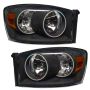 Oracle Lighting 8187-334 SMD Pre-Assembled Headlights, Black Bezel, ColorSHIFT(tm) - No Controller