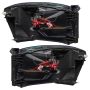 Oracle Lighting 8187-334 SMD Pre-Assembled Headlights, Black Bezel, ColorSHIFT(tm) - No Controller