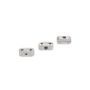 EARLS EAR167203ERL 3/16in. Polished Alum. Hose/Tube Separators-3pk