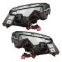 Oracle Lighting 8197-334 SMD Pre-Assembled Headlights, Non-HID, Triple Halo, ColorSHIFT - No Controller