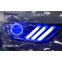 Oracle Lighting 8199-332 2015-2017 Ford Mustang Dynamic RGB+A Pre-Assembled Headlights - Black Edition
