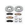 PowerStop KOE1176 OE Stock Replacement Low-Dust Ceramic Brake Pad and Rotor Kit