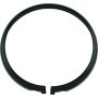 Bikers Choice 666858 5-3/4 Headlight Replcement Black Trim Ring