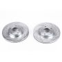 PowerStop JBR1105XPR PowerStop Evolution Performance Drilled, Slotted & Plated Brake Rotor Pair