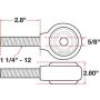 SPECIALTY PRODUCTS COMPANY 15749 XAXIS ROD END BALL JOINT