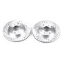 PowerStop JBR797XPR PowerStop Evolution Performance Drilled, Slotted & Plated Brake Rotor Pair
