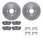 Dynamic Friction 6512-67086 Rotor Kit