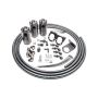 Radium Engineering 20-0566-FL TRIPLE CATCH CAN KIT, NISSAN R35 GT-R, FLUID LOCK