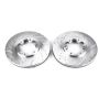 PowerStop JBR917XPR PowerStop Evolution Performance Drilled, Slotted & Plated Brake Rotor Pair