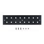 Westin Replacement service kit includes 15.5 inch die stamped step pad and fasteners - Black
