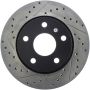 StopTech 07-13 Jeep Wrangler Drilled Right Front Rotor