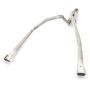 Stainless Works TBTDLMFCB 2006-09 Trailblazer SS 6.0L 2-1/2in S-Tube Exhaust X-Pipe Center Bumper Exit