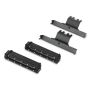 Raxiom J171201 18-23 Jeep Wrangler JL Axial Series 6-In Rear Window Mounted LED Light Bars