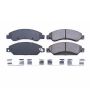 PowerStop 17-1092 PowerStop - Z17 Low-Dust Ceramic Brake Pads with Hardware