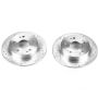 PowerStop JBR798XPR PowerStop Evolution Performance Drilled, Slotted & Plated Brake Rotor Pair