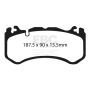 EBC Brakes DP31939C Redstuff Ceramic Low Dust Brake Pads