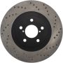 Stoptech 128.47021L Drilled Sport Brake Rotor