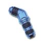Russell Performance -6 AN 45 Degree Flare Bulkhead