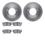 Dynamic Friction 6502-47274 Rotor Kit
