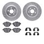 Dynamic Friction 7612-31123 Rotor Kit