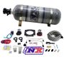 Nitrous Express 20934S-12 LS Single Entry 90mm Plate Hardline System (50-400Hp) W/ 12# Bottle