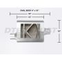 Different Trend Flowsound 4″x10″x13″ Offset / Center 82541