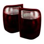 Xtune Ford Ranger 2001-2011 OEM Style Tail Lights Red Smoked ALT-JH-FR01-OE-RSM