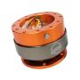 NRG Quick Release Gen 2.0 - Orange Body / Titanium Chrome Ring